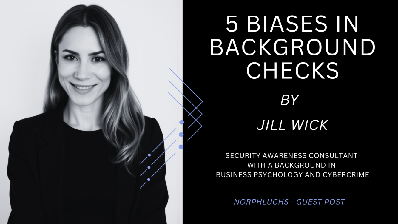 Guest Post | 5 Biases in Background Checks: The Psychology Behind Data Analysis